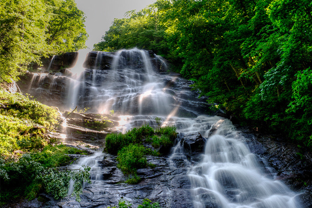 waterfall_lake_blue_ridge_ga